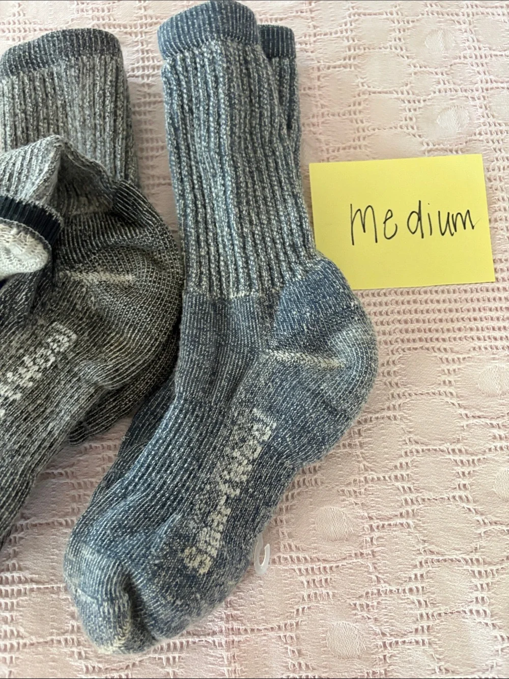 3 pairs medium smartwool socks